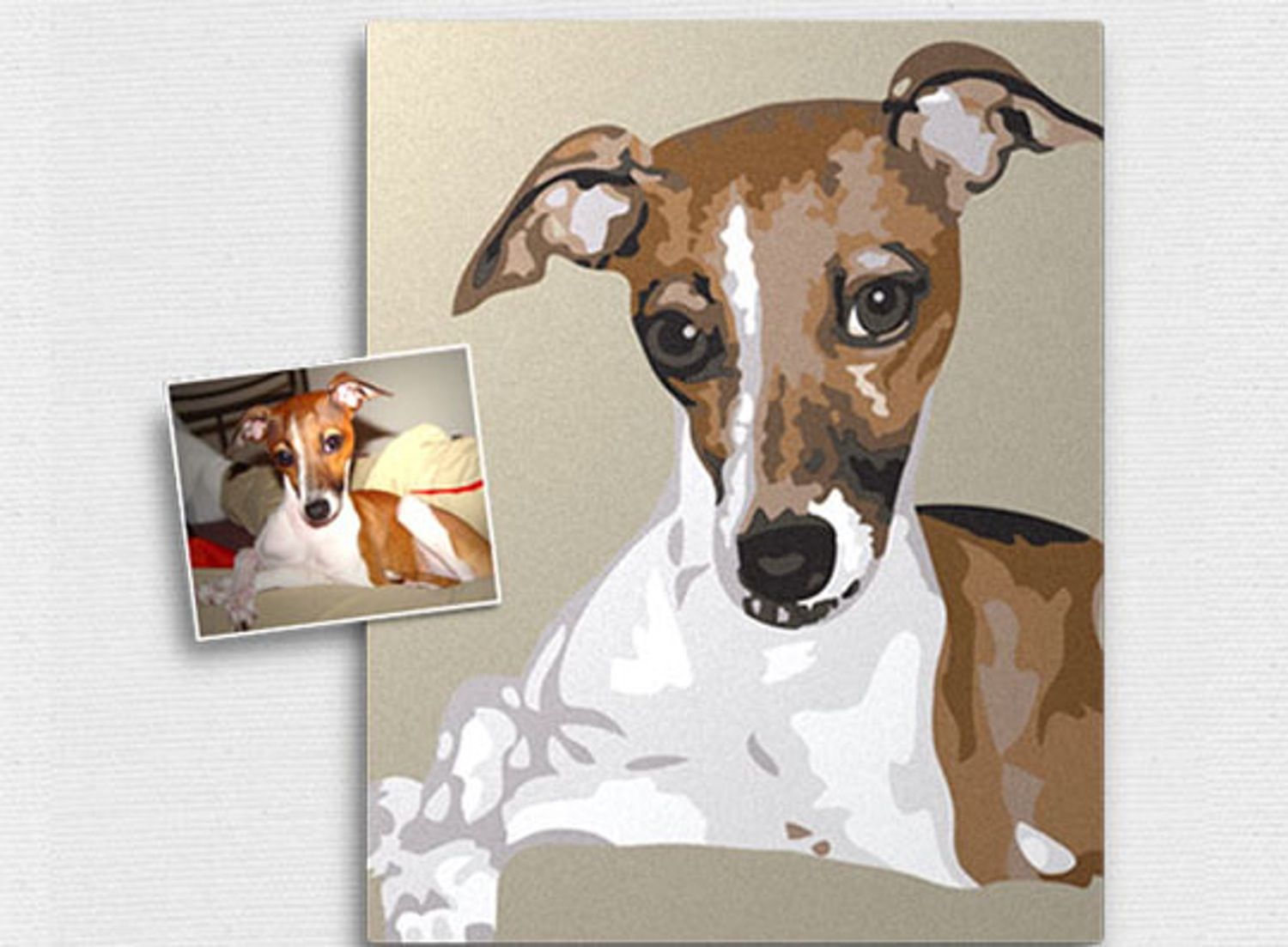 Discover the stunning idea of having the ability to make custom pet portraits